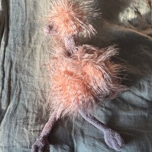Jellycat Furry Tan ostrich Plush Toy - Odette